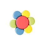 Crescent Leatherite Pouffes & Table Set | Kids Soft Seating Classroom Furniture