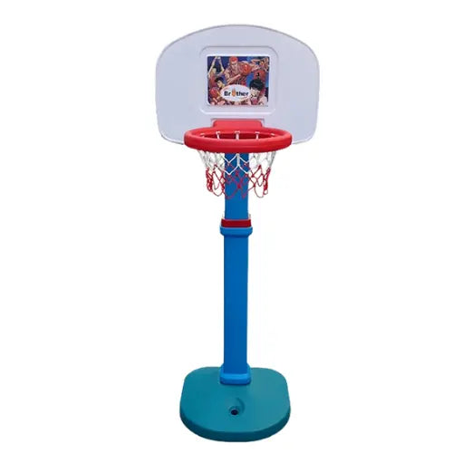 Junior Kids Basketball Hoop Set | Medium Size Plastic Basketball Stand Toy 4–8 Years