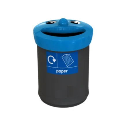 Novelty Smiley Face (Blue) 62 liter capacity