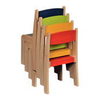 Hexagonal Table & Chairs | Kids Wooden Study Set with 4 Chairs
