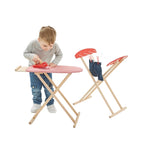 Wooden Ironing Board Toy | Kids Pretend Play Laundry & Cleaning Set