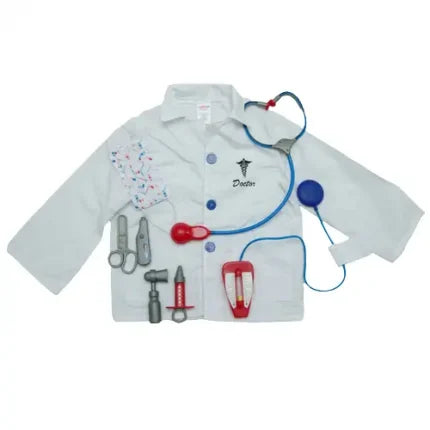 Doctor Dress Up Set for Kids | Medical Role Play Costume & Accessories Kit