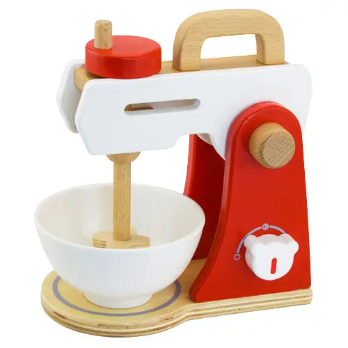 Wooden Kitchen Mixer Toy (Viga Style) | Kids Pretend Play Baking Machine Set