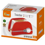 Wooden Toaster Toy | Kids Pretend Play Kitchen Appliance Educational Toy