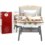 Wooden BBQ Set 47pcs | Kids Pretend Play Barbecue Grill Toy Set