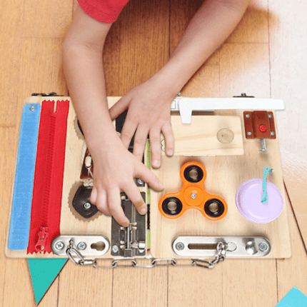 Busy Board Foldable Daily Life Skills