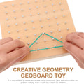 Creative Maths Puzzle Board | Kids Shapes & Fractions Learning Toy