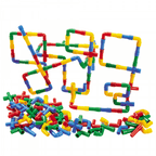 Cylinder & Pipe Manipulative 75 PCS | STEM Building &amp; Fine Motor Skills Toy Set
