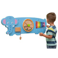 Elephant Activity Wall Panel | Kids Musical Wooden Wall Toy 12M+