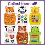 Horse Activity Wall Panel | Montessori Sensory Wall Toy for Kids