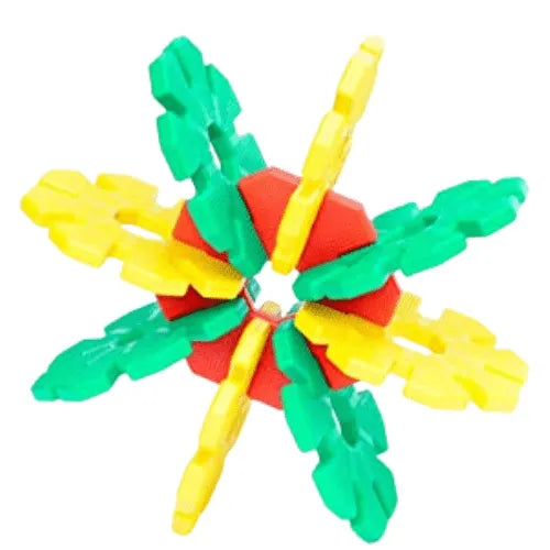 Brain Flakes 25 Piece Set | Jumbo STEM Building Toy for Kids