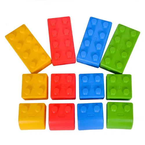Happy Building Blocks 45 Pcs | Kids Large Jumbo Construction STEM Toy Set