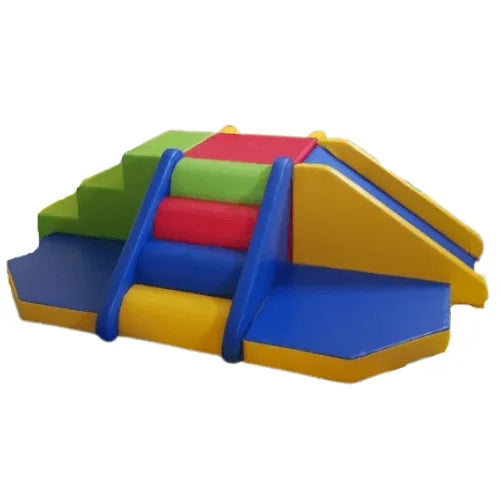 Soft Play Multi-Coloured Activity Unit | Kids Foam Play Set 11 Pcs
