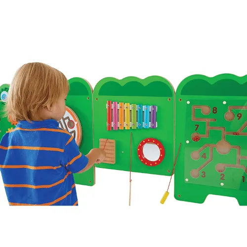 Large Crocodile Activity Wall Panels | Kids Montessori Fine Motor Skills Wall Toy