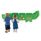 Large Crocodile Activity Wall Panels | Kids Montessori Fine Motor Skills Wall Toy