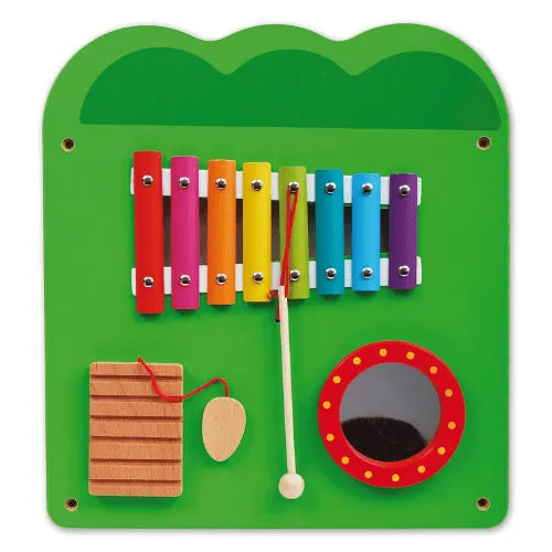 Large Crocodile Activity Wall Panels | Kids Montessori Fine Motor Skills Wall Toy