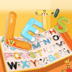 Magnetic Alphabet Book | Kids Montessori Learning Spelling Word Building Toy