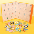 Magnetic Alphabet Book | Kids Montessori Learning Spelling Word Building Toy