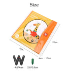 Magnetic Alphabet Book | Kids Montessori Learning Spelling Word Building Toy