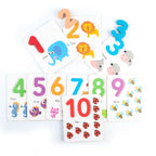 Shape Block Puzzle Snail | Wooden 4 Piece Toddler Learning Puzzle 18+ Months