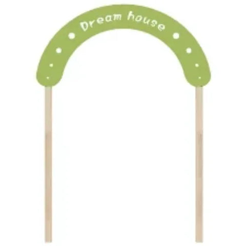 Haya Dream House Door Frame with Two Side Racks | Kids Role Play Furniture