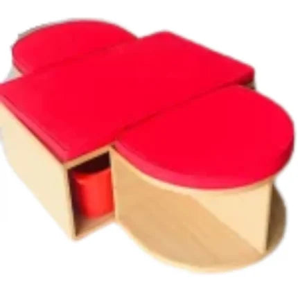 Zahra Kids Seating & Storage Unit | Multi-Purpose Mobile Classroom Furniture