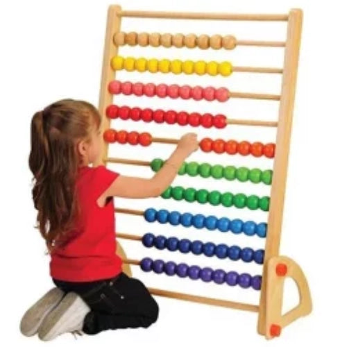 Giant Abacus Educational Toy | Kids Counting & Math Learning Frame with Beads