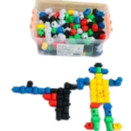 Connective Manipulative Large (150 Pcs) | Kids STEM Building & Motor Skills Toy