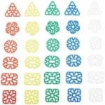 Slot-A-Shape Builders 100 PCS | 3D Construction STEM Building Toy Set