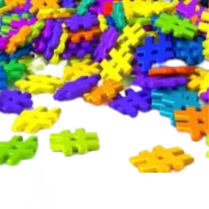 Math Tiles Connecting Counters & Sorting Manipulatives Toddlers
