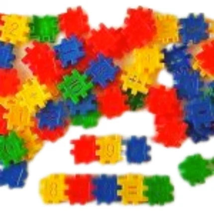 Math Tiles Connecting Counters & Sorting Manipulatives Toddlers