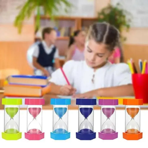 20 Minutes Sand Timer Hourglass Toy | Educational Time Management Clock for Kids