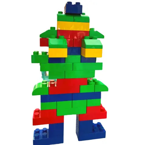 Giant Hollow Blocks 45 pcs | Kids Large Building Construction Educational Toy Set