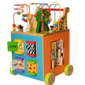 Giant Tiger Maze Cube Walker | 5-in-1 Wooden Activity Learning Cube for Kids