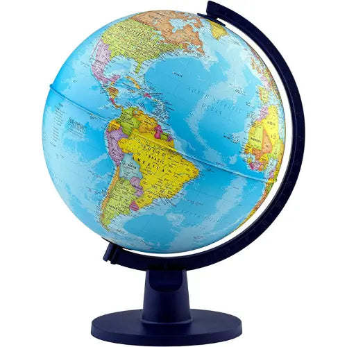 World Globe for Kids | Illuminated Educational Globe with Landmarks & Animals