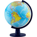 World Globe for Kids | Illuminated Educational Globe with Landmarks & Animals
