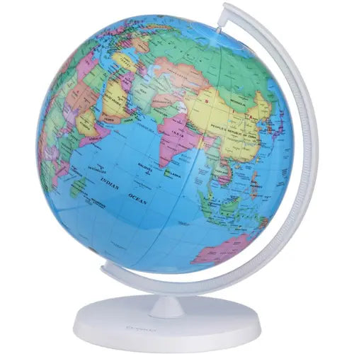 World Globe for Kids | Illuminated Educational Globe with Landmarks & Animals