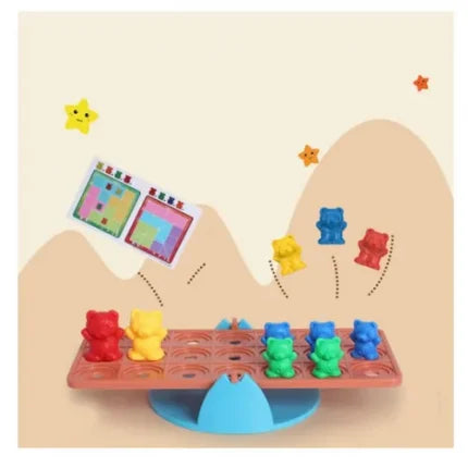 Rainbow Counting Bears with Sorting Cups | STEM Math & Color Learning Toy Set