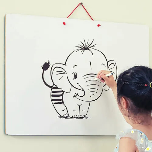 Magnetic World Puzzle + Dry Erase Board | Kids World Map Learning Toy VIGA