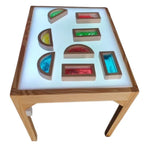 Children’s Sensory Light Table | Kids LED Wooden Activity Learning Table