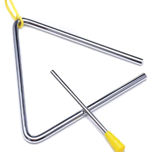 Triangle Musical Instrument Set (2 PCS) | Kids Percussion Music Learning Toy