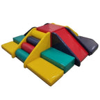 Soft Play Multi-Coloured Activity Unit | Kids Foam Play Set 11 Pcs