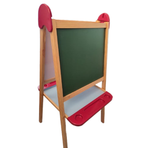 2 Sided Easel Stand | Wooden Double-Sided Kids Art Easel for Drawing & Learning
