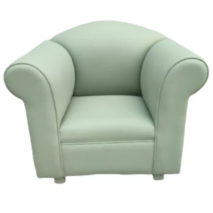Poppy Couch Single Seater Easy Clean | Kids Sofa Chair Soft Vinyl Seating