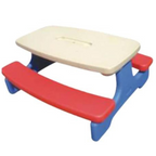Picnic Table Large | Outdoor Kids Wooden Bench Seating Set