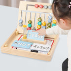 6 Color Position Walking Game | Kids Wooden Maze & Alphabet Learning Toy