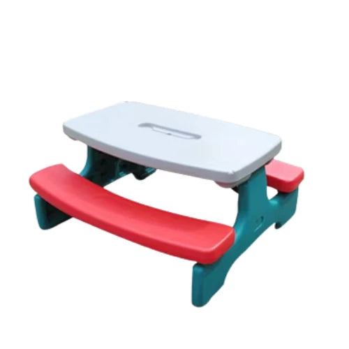 Picnic Table Large | Outdoor Kids Wooden Bench Seating Set