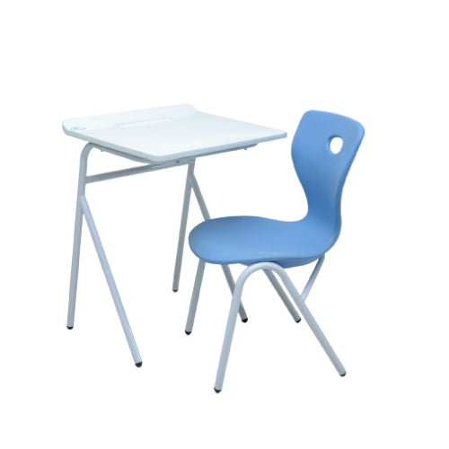 Desk & Chair Sloped (Small) | Ergonomic Kids Study Table Set for Posture Support