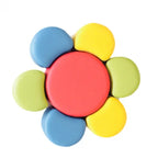 Crescent Leatherite Pouffes & Table Set | Kids Soft Seating Classroom Furniture