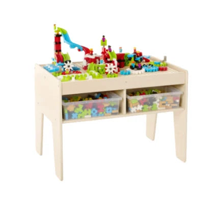 Manipulative Storage Table | Kids Wooden Learning & Activity Storage Table